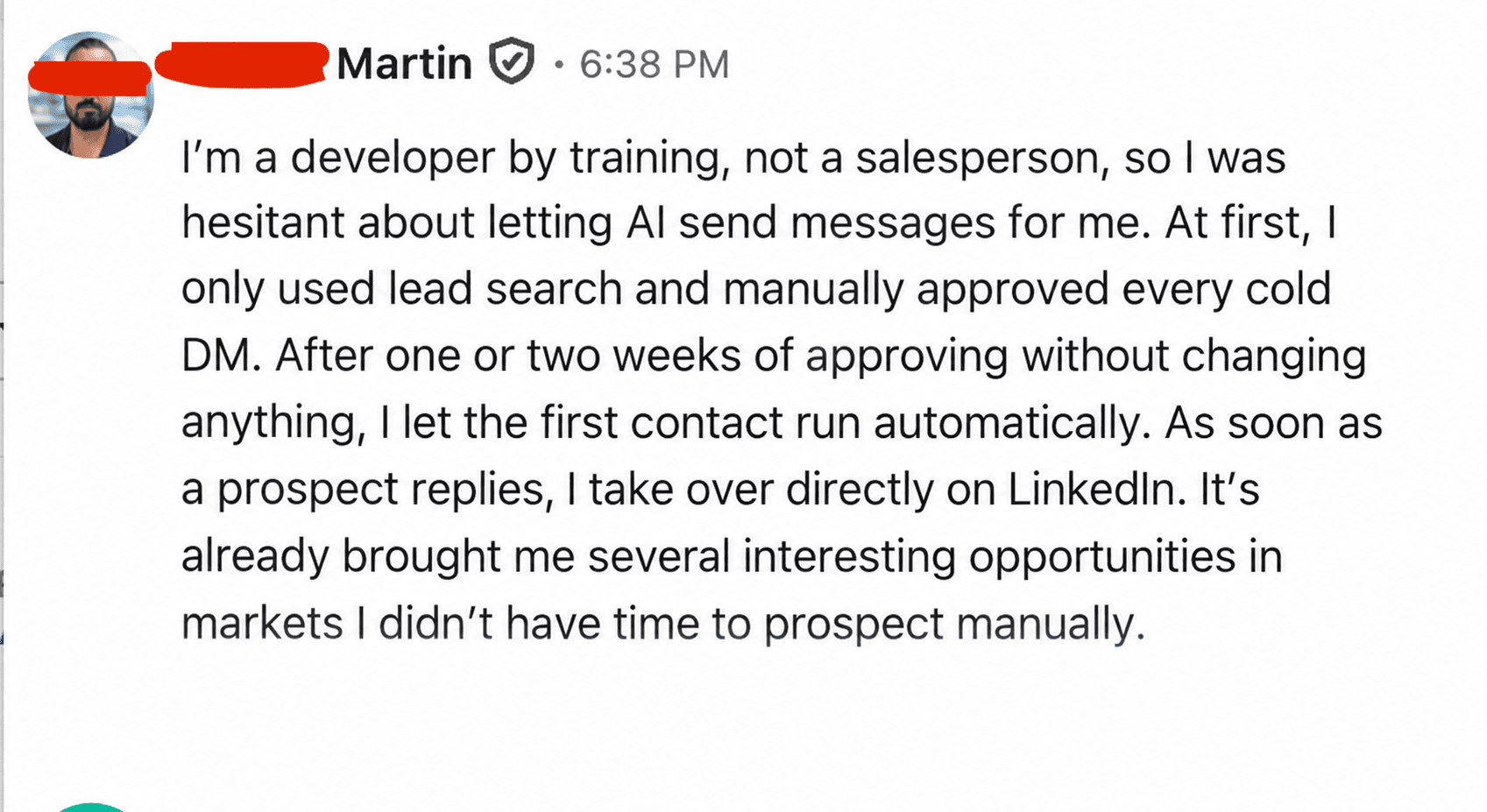 A cautious developer explains how he moved to full automation after two weeks.