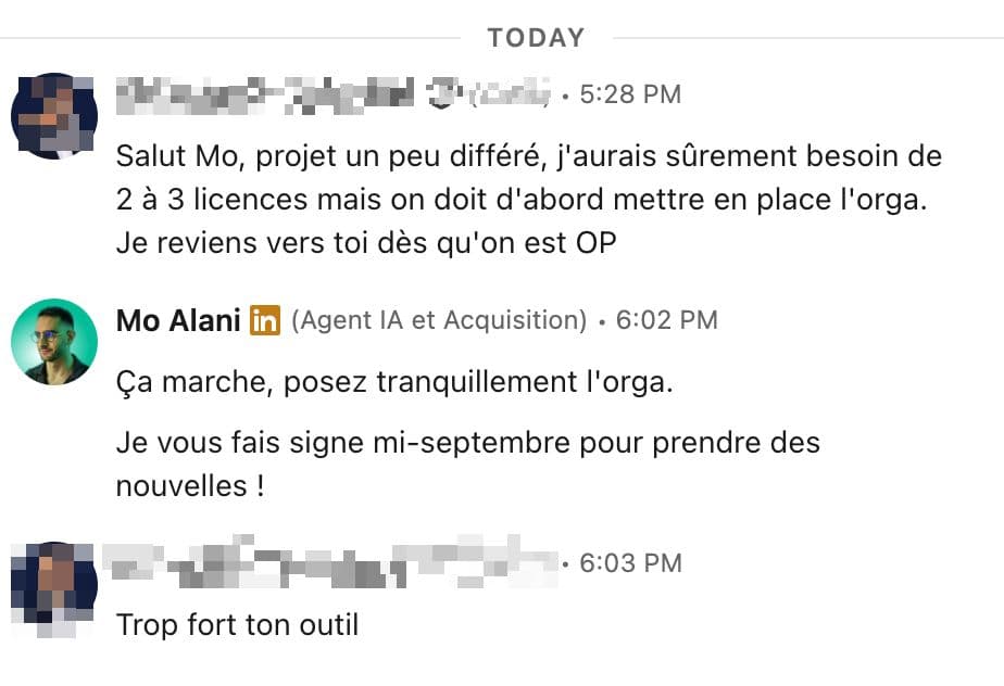 Un utilisateur qualifie l'outil de trop fort et prévoit deux à trois licences.