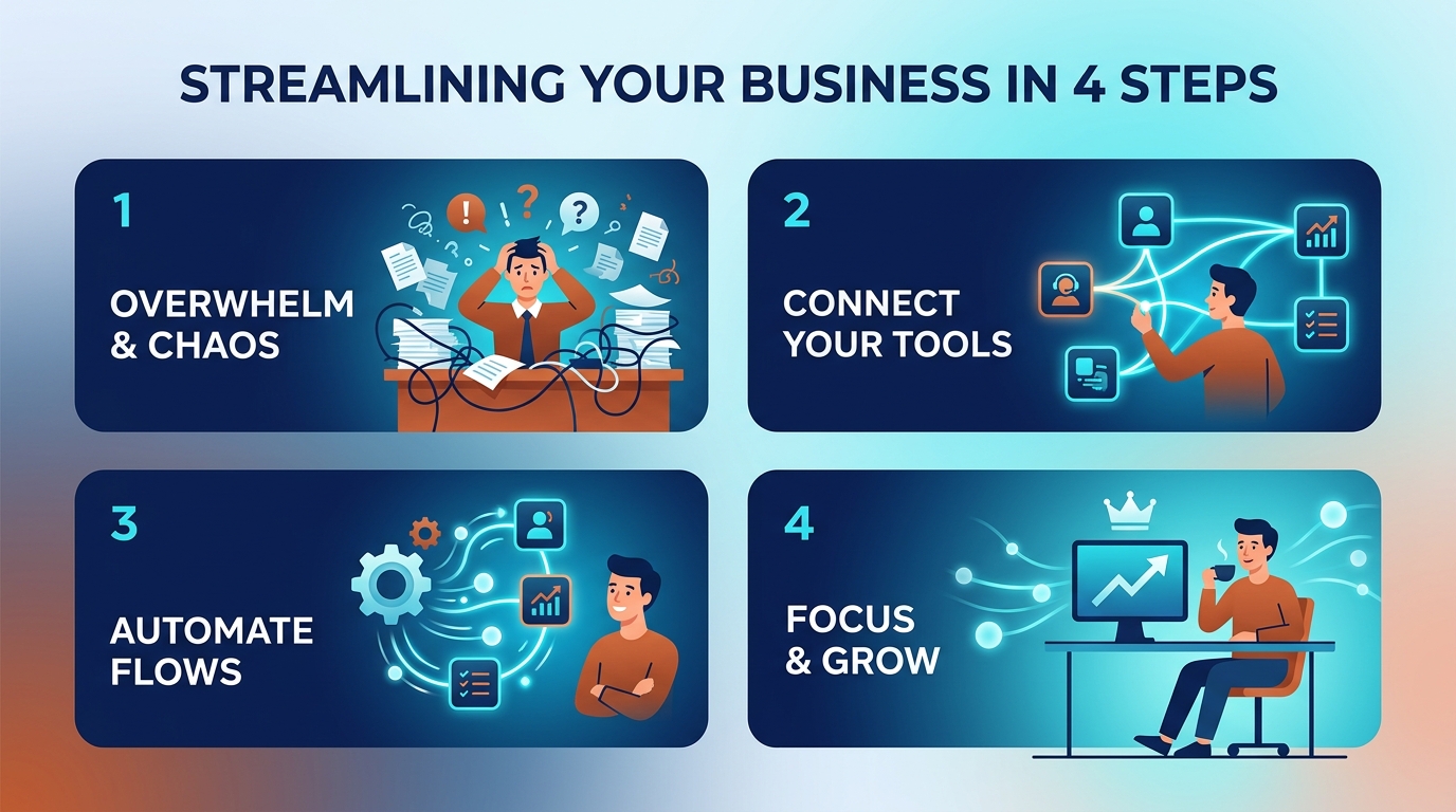 Outils IA entrepreneur : La stack complète pour gagner 10h/semaine
