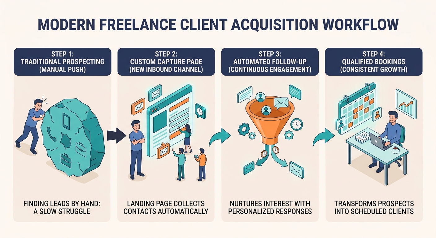 prospection linkedin freelance